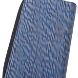Louis Vuitton Louis Viton Epidenim Zippy Wallet Blue M61862 Unisex Epilazer Long Wallet AB Rank Used Sinkjo
