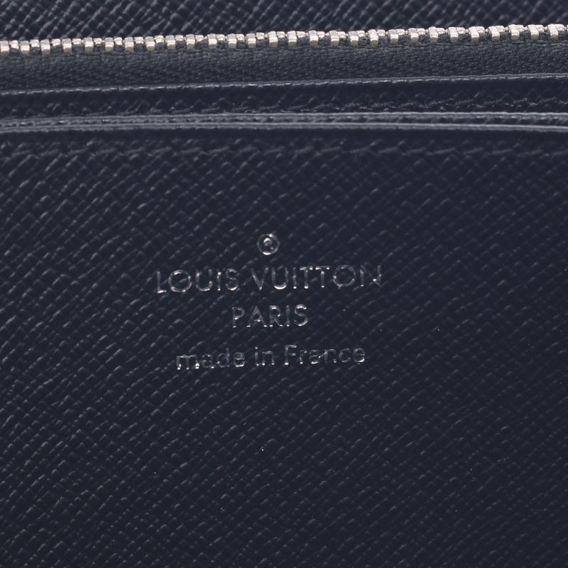 Louis Vuitton Louis Viton Epidenim Zippy Wallet Blue M61862 Unisex Epilazer Long Wallet AB Rank Used Sinkjo