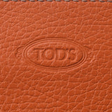 TOD’S トッズ トートバッグ オレンジ レディース カーフ ハンドバッグ Aランク 中古 銀蔵