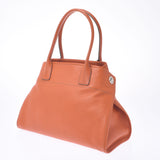 TOD'S Tods Tote Orange Ladies Calf Handbag A Rank Used Ginzo