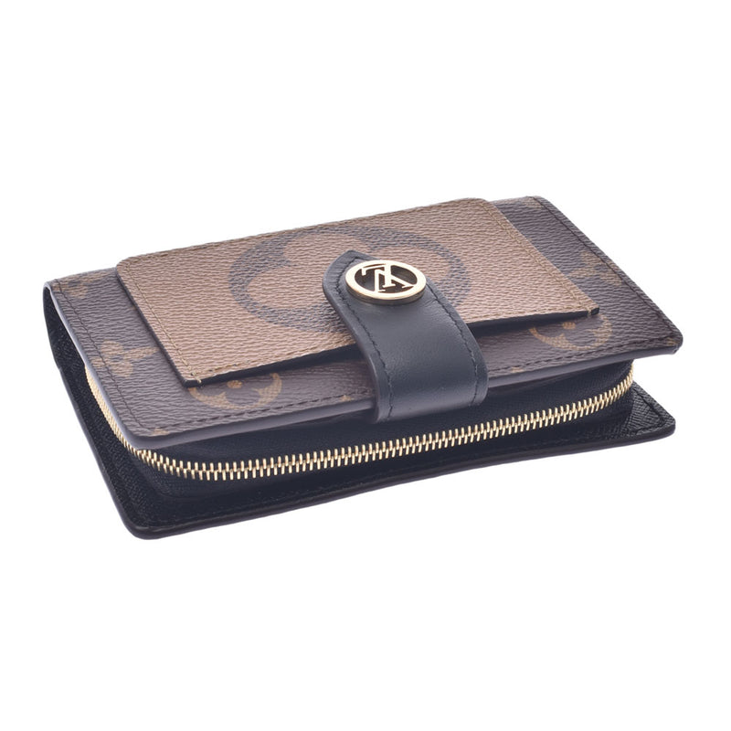 Louis Vuitton Reverse Wallet Wallet 14145 Camel Unisex Bi-Fold