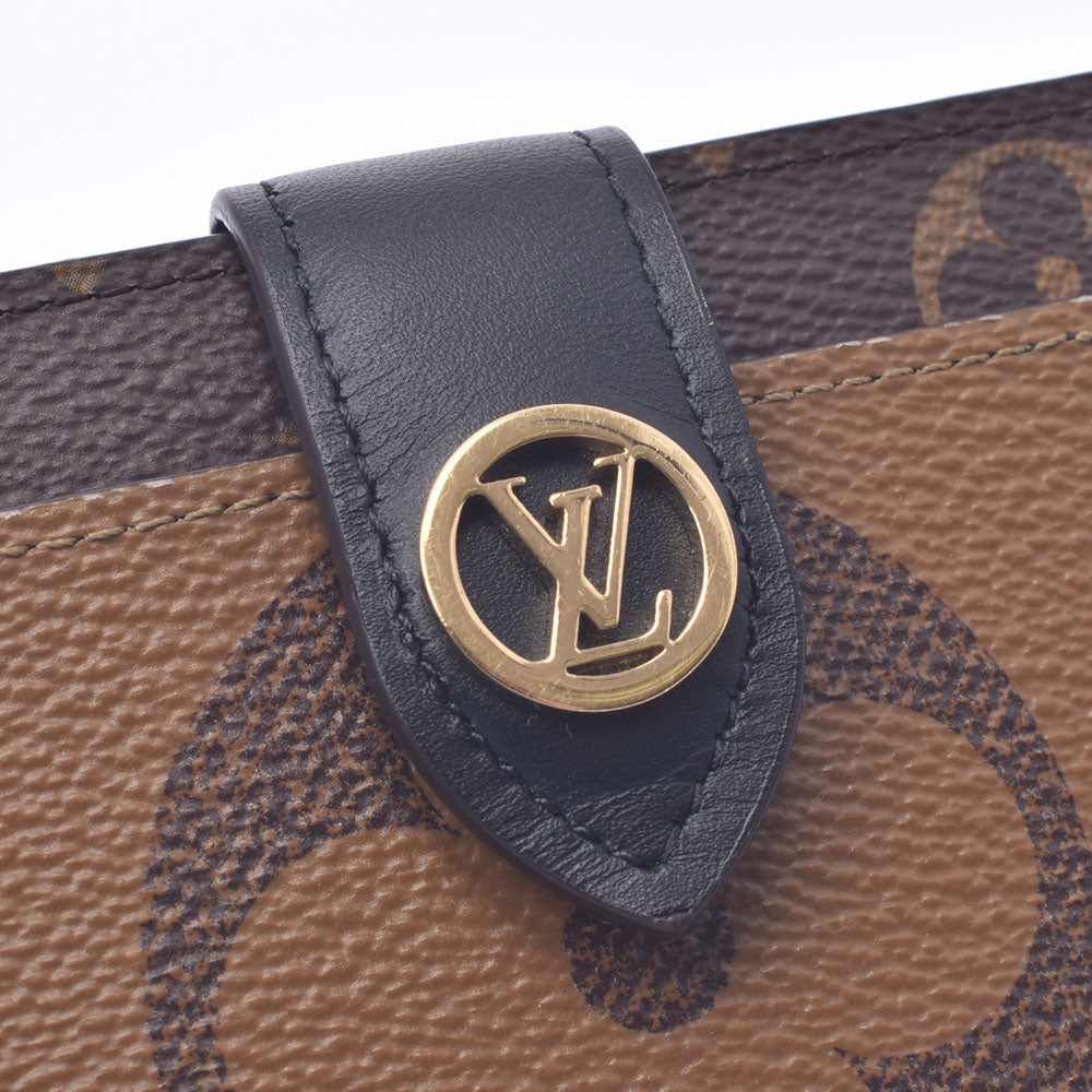 ルイヴィトンリバース ポルトフォイユ ジュリエット 14145 キャメル系 ユニセックス 二つ折り財布 M69432 LOUIS VUITTON 中古  – 銀蔵オンライン