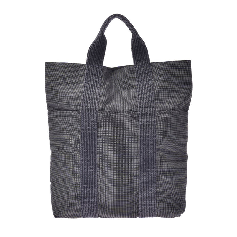 Hermes Hermes ale Line Kavas Gray UniSex Canvas Tote Bag Ab排名使用Silgrin