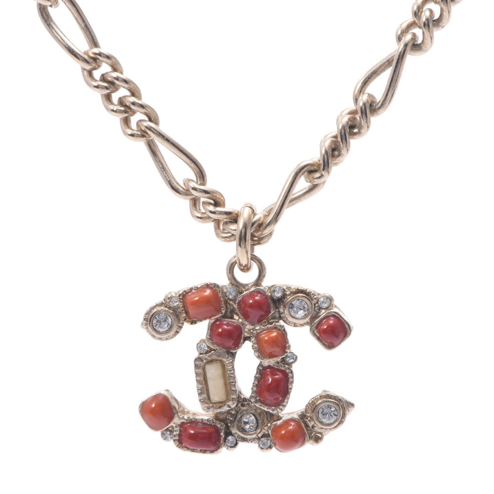 Chanel Coco Mark 06 Model Ladies Necklace CHANEL Used – 銀蔵オンライン