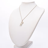 Chanel Chanel Coco Mark / Cameria 2006 Model White / Gold Women's Necklace AB Rank Used Sinkjo