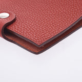 Hermes Hermes Jurismini Louge Galancing □ I-Engraved (around 2005) Unisex Togo Silver Cover AB Rank Used Sinkjo