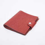 Hermes Hermes Jurismini Louge Galancing □ I-Engraved (around 2005) Unisex Togo Silver Cover AB Rank Used Sinkjo