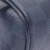 路易威登路易威登Damier Cobalt Woussing Bag海军系统/黑色N50000男士达拉钴帆布袋新Sanko