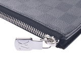 LOUIS VUITTON 路易威登波切特朱尔斯 PM NM2 黑色/灰色 N60113 男士达米尔格拉菲特帆布离合器袋新二手银仓库