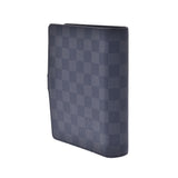 路易威登路易威登Damier Graphit议程MM黑色/灰色R20242男士Dumier Graphit Canvas笔记本封面新Sanko