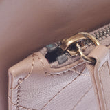 Chanel Chanel 2WAY Chain Shoulder Bag Beige Gold Bracket Women's Leather Shoulder Bag A-Rank Used Silgrin