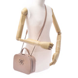 Chanel Chanel 2WAY Chain Shoulder Bag Beige Gold Bracket Women's Leather Shoulder Bag A-Rank Used Silgrin