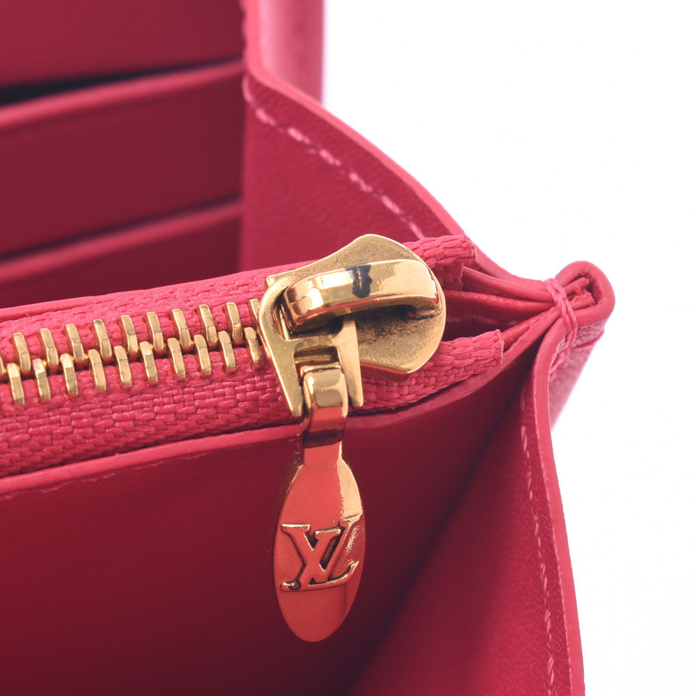 ルイ・ヴィトン LOUIS VUITTON 財布 レディース ブランド 長財布  レザー ニューウェーブ ロングウォレット フリージア M63820 かわいい おしゃれ ストラップ付 【中古】 ルイヴィトンニューウェーブ ロングウォレット フリージア レディース