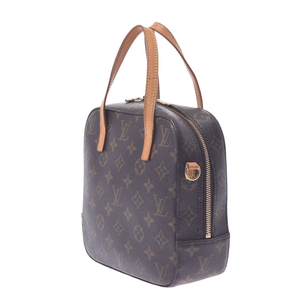 LOUIS VUITTON ルイヴィトン モノグラム スポンティーニ 2WAYバッグ ブラウン M47500 ユニセックス モノグラムキャンバス ハンドバッグ Bランク 中古 銀蔵