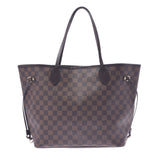 LOUIS VUITTON Louis Vuitton Damier Neverfull MM Old Brown N51105 Unisex Damier Canvas Tote Bag AB Rank Used Ginzo