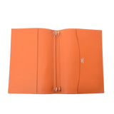 HERMES エルメス アジェンダ オレンジ □I刻印(2005年頃)  ユニセックス ヴォーエプソン 手帳カバー Bランク 中古 銀蔵