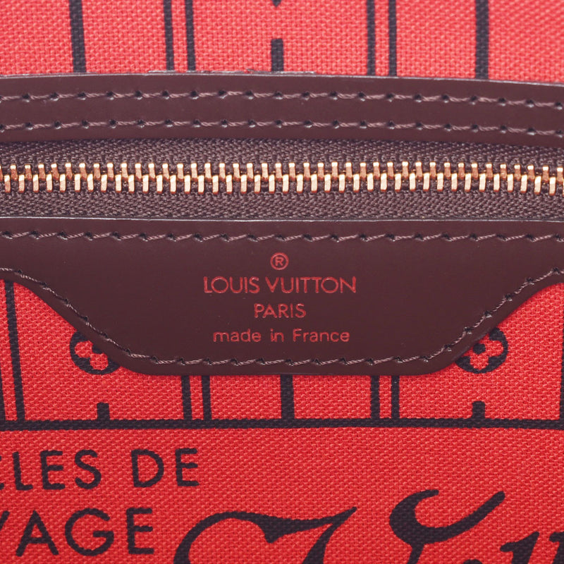 LOUIS VUITTON ルイヴィトン ダミエ ネヴァーフルMM 旧型 ブラウン N51105 ユニセックス ダミエキャンバス トートバッグ 新同 中古 銀蔵