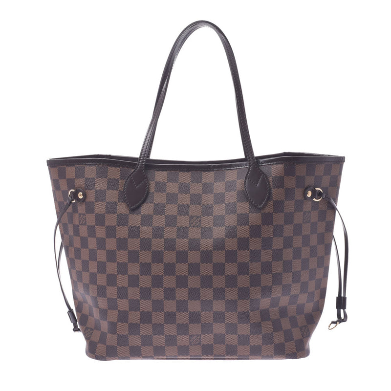 LOUIS VUITTON ルイヴィトン ダミエ ネヴァーフルMM 旧型 ブラウン N51105 ユニセックス ダミエキャンバス トートバッグ 新同 中古 銀蔵