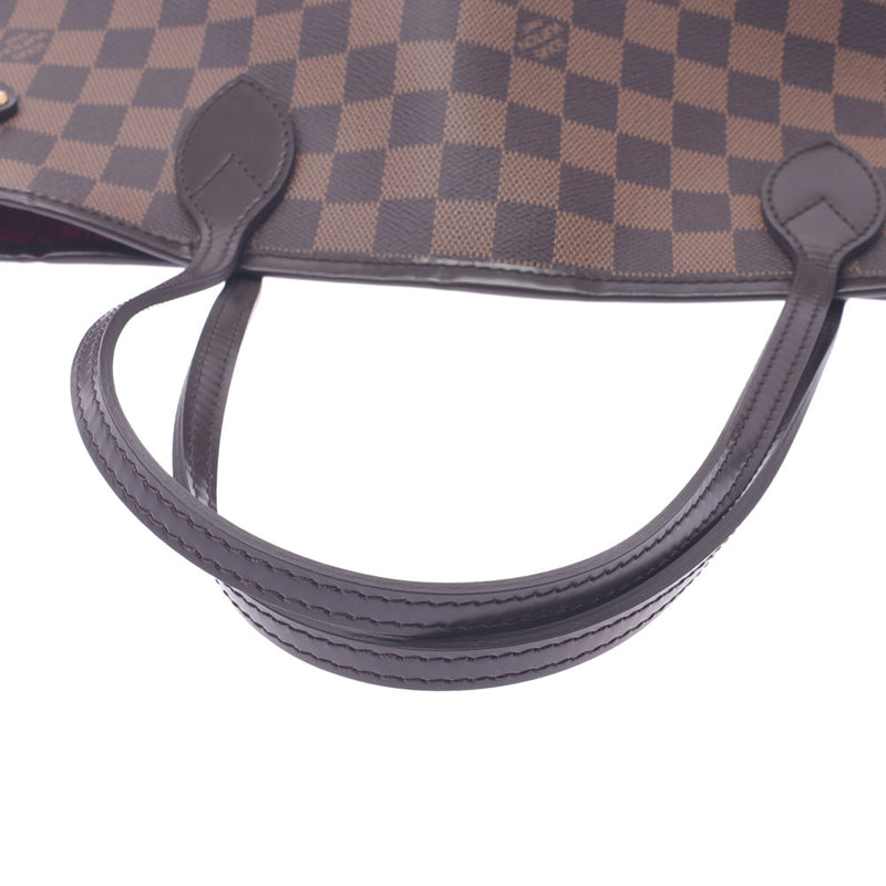 LOUIS VUITTON ルイヴィトン ダミエ ネヴァーフルMM 旧型 ブラウン N51105 ユニセックス ダミエキャンバス トートバッグ 新同 中古 銀蔵