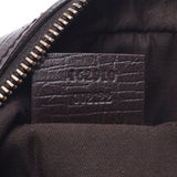 Gucci Gucci米色/棕色162910男女皆宜的GG Sprip Canvas皮革单肩包B等级使用Silgrin