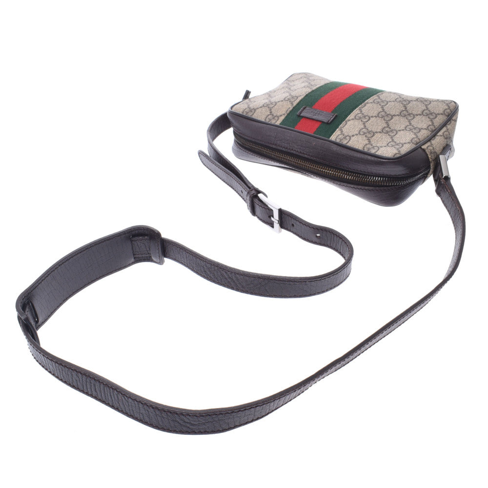 グッチ ベージュ/ブラウン ユニセックス GGスプリームキャンバス