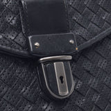 Bottegaveneta Bottega Veneta Brief Case Intrechart Punching Outlet Black 113095v11901000 Men's Leather Business Bag B Rank Used Silgrin