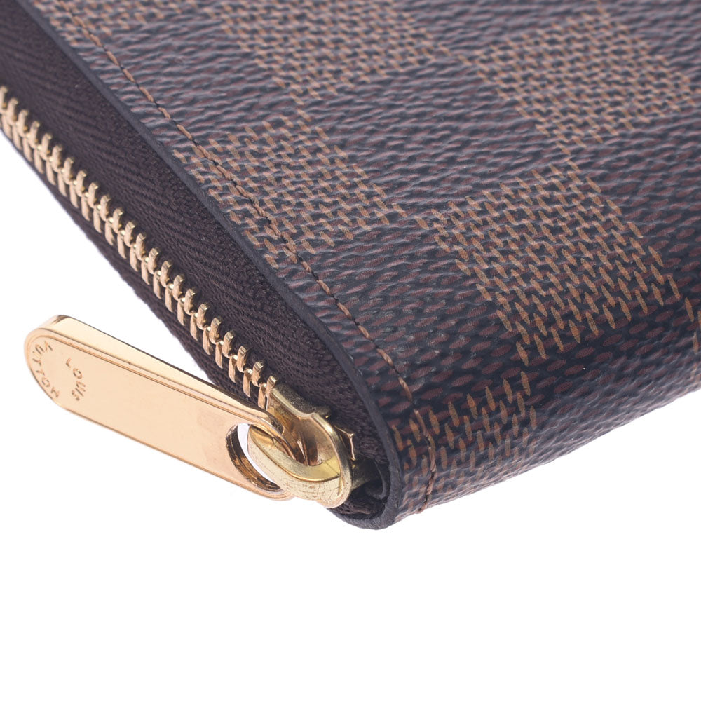 ルイヴィトン LOUIS VUITTON N63070  ジッピー・パース  ケース ダミエキャンバス 中古 ルイヴィトンジッピーコインパース 14137 ブラウン ユニセックス