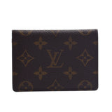 LOUIS VUITTON ルイヴィトン モノグラム ポルト2カルトヴェルティカル ブラウン M60533 ユニセックス モノグラムキャンバス パスケース Bランク 中古 銀蔵