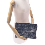 Balenciaga Valenciaga Graffiti Carey Curry Clap M Black / White 535532 Unisex Curf Clutch Bag AB Rank Used Sinkjo