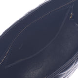 CHANEL Reprint Tote Black Gold Metallic Ladies Caviar Skin Tote Bag AB Rank Used Ginzo