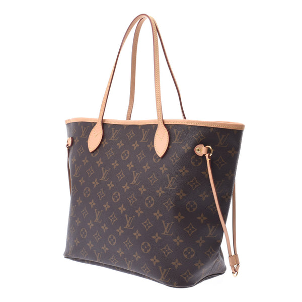 Louis Vuitton Louis Vuitton Monogram Never Full MM Pivo Wanne M41178 Women's Monogram Canvas Tote Bag A-Rank Used Sinkjo