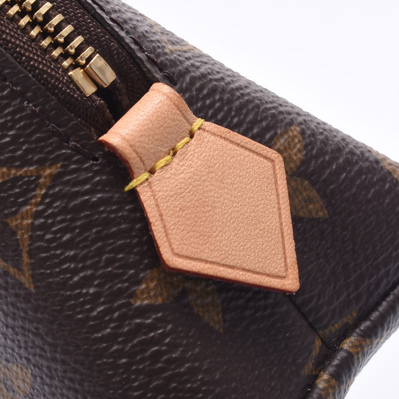 Louis Vuitton Louis Vuitton Monogram Pochette Cosmetics Brown M47515 Women's Monogram Canvas Pouch A-Rank Used Silgrin