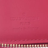 Louis Vuitton Louis Vuitton Verni El Dridge Fusha Pink M91240 Women's Monogram Verni Long Wallet B Rank Used Sinkjo