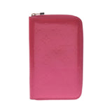 Louis Vuitton Louis Vuitton Verni El Dridge Fusha Pink M91240 Women's Monogram Verni Long Wallet B Rank Used Sinkjo