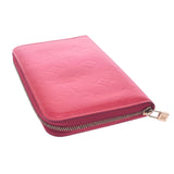 Louis Vuitton Louis Vuitton Verni El Dridge Fusha Pink M91240 Women's Monogram Verni Long Wallet B Rank Used Sinkjo