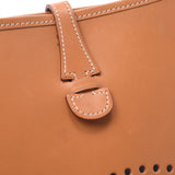 Hermes Hermes Evelin PM天然银色支架□D处理（2000年左右）女式vash单肩包ab排名使用Silgrin