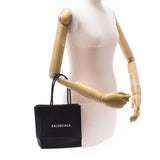 BALENCIAGA Valenciaga Shopping Tote XXS 2WAY Bag Black 597858 Women's Curf Handbags AB Rank Used Sinkjo