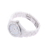 CHANEL Chanel J12 33mm Blue Light / Limited 2000 H3826 Women White Ceramic / SS Watch Quartz White Figure A Rank Used Silgrin