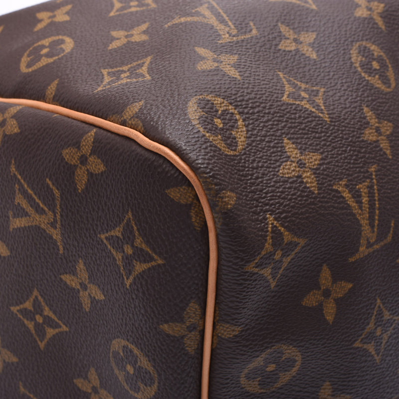 LOUIS VUITTON路易威登Monogram Keepall 50棕色M41426中性Monogram帆布波士顿包AB等级二手Ginzo