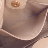 Chanel Chanel Matrasse PST Chain Tote Beige Gold Bracket Ladies Caviar Skin Tote Bag AB Rank Used Silgrin