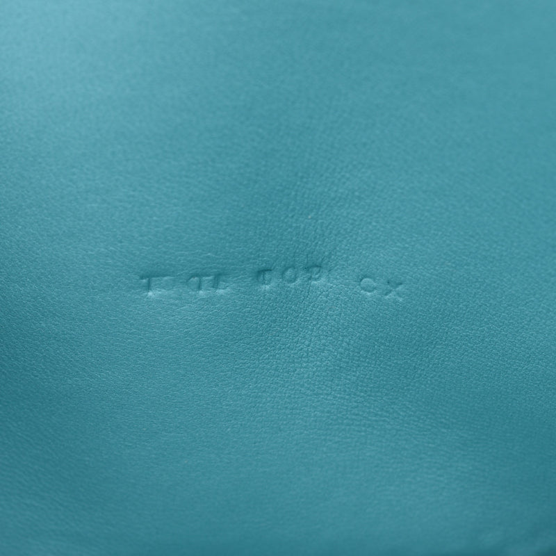 HERMES エルメス ドゴンロング ブルーアトール シルバー金具 T刻印(2015年頃) ユニセックス トゴ 長財布 未使用 銀蔵