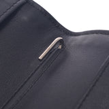 Chanel Chanel Matrasse Coco Mark Black Silver Fitting Unisex Enamel Handbook Cover AB Rank Used Sinkjo
