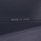 Chanel Chanel Matrasse Coco Mark Black Silver Fitting Unisex Enamel Handbook Cover AB Rank Used Sinkjo