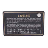 Chanel Chanel Matrasse Coco Mark Black Silver Fitting Unisex Enamel Handbook Cover AB Rank Used Sinkjo