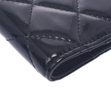 Chanel Chanel Matrasse Coco Mark Black Silver Fitting Unisex Enamel Handbook Cover AB Rank Used Sinkjo