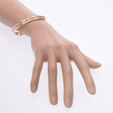 Tiffany & CO. Tiffany Atlas Open Bangle Unisex K18PG Bracelet A-Rank Used Silgrin