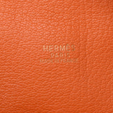 Hermes Hermes Premumm 32橙色金支架□H-ingraving（2004年左右）女士Triyo克莱默手提包B排名使用水池