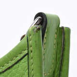 Hermes Hermes Evelin TPM Apple Green Silver Fittings□G刻（2003年左右）女士Triyo Clomance单肩包B等级使用Silgrin