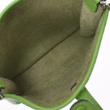 Hermes Hermes Evelin TPM Apple Green Silver Fittings□G刻（2003年左右）女士Triyo Clomance单肩包B等级使用Silgrin