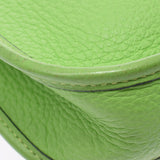 Hermes Hermes Evelin TPM Apple Green Silver Fittings□G刻（2003年左右）女士Triyo Clomance单肩包B等级使用Silgrin